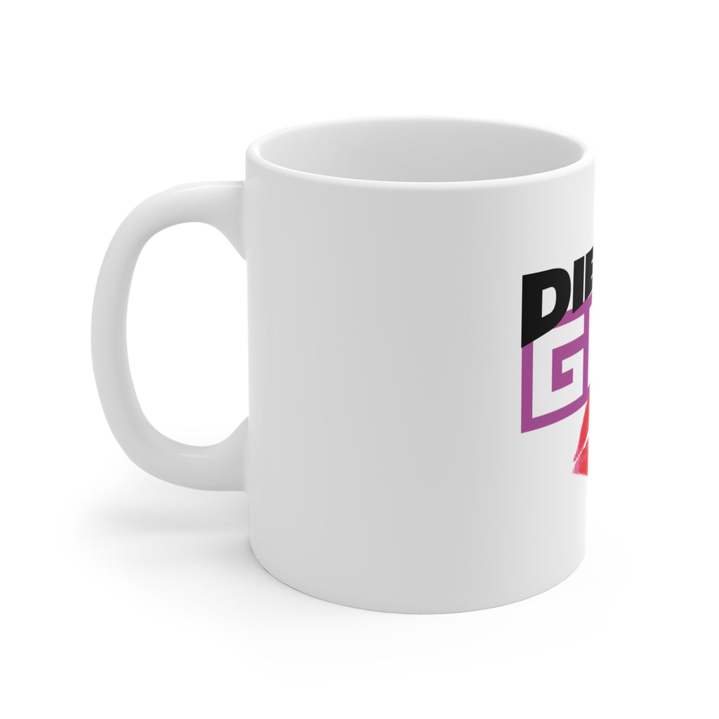 Diesel Girl 11oz Coffee Mug — Bold Kiss Graphic