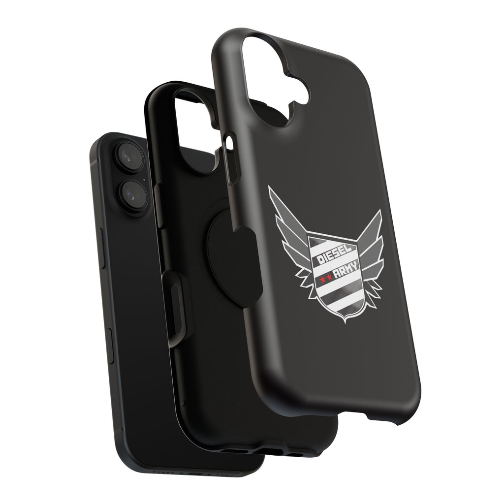 Phone Case — Black Diesel Army Emblem Impact-Resistant Case
