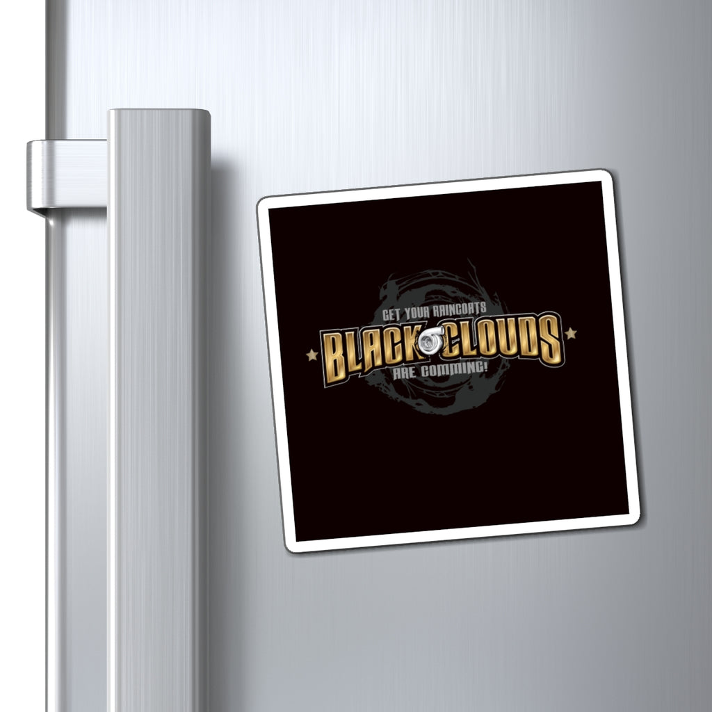Black Clouds Are Coming Magnet — Logo Refrigerator Magnet