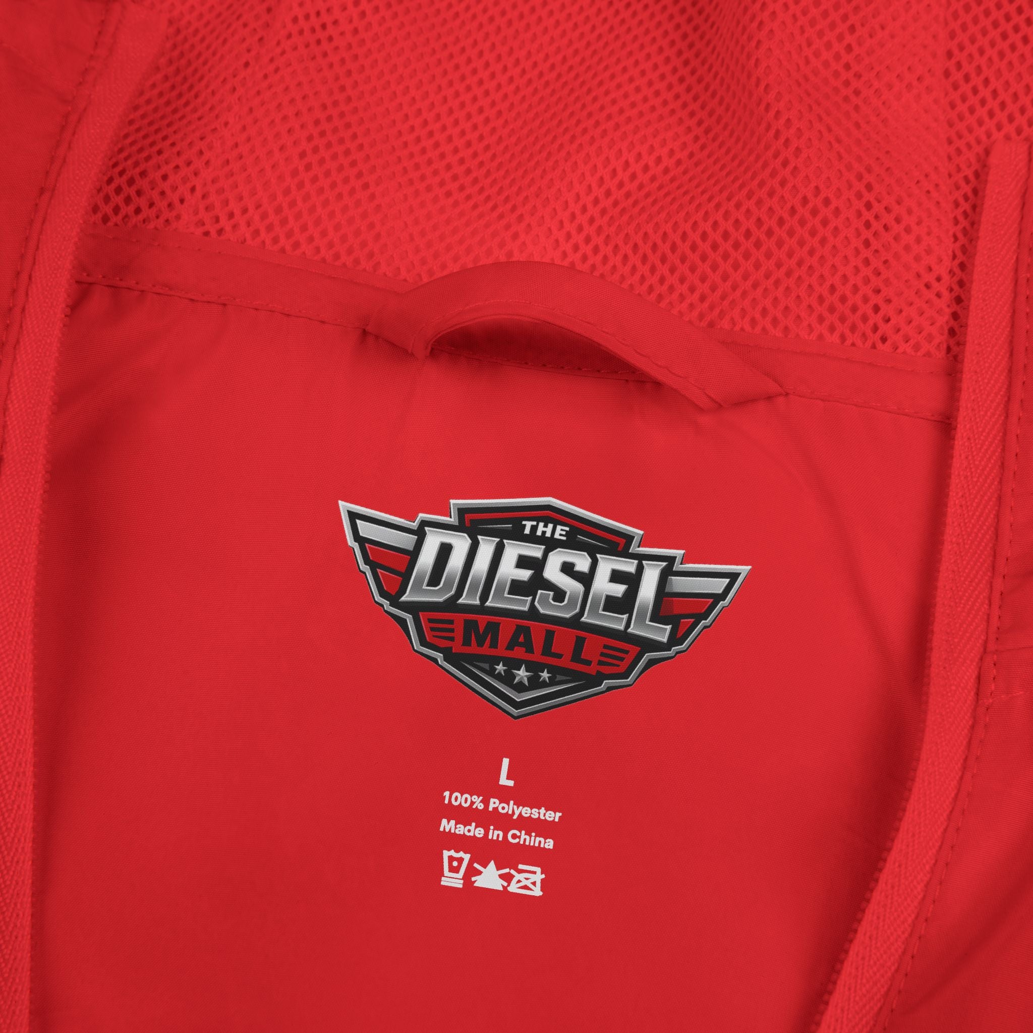 Veterans Badge Windbreaker Jacket