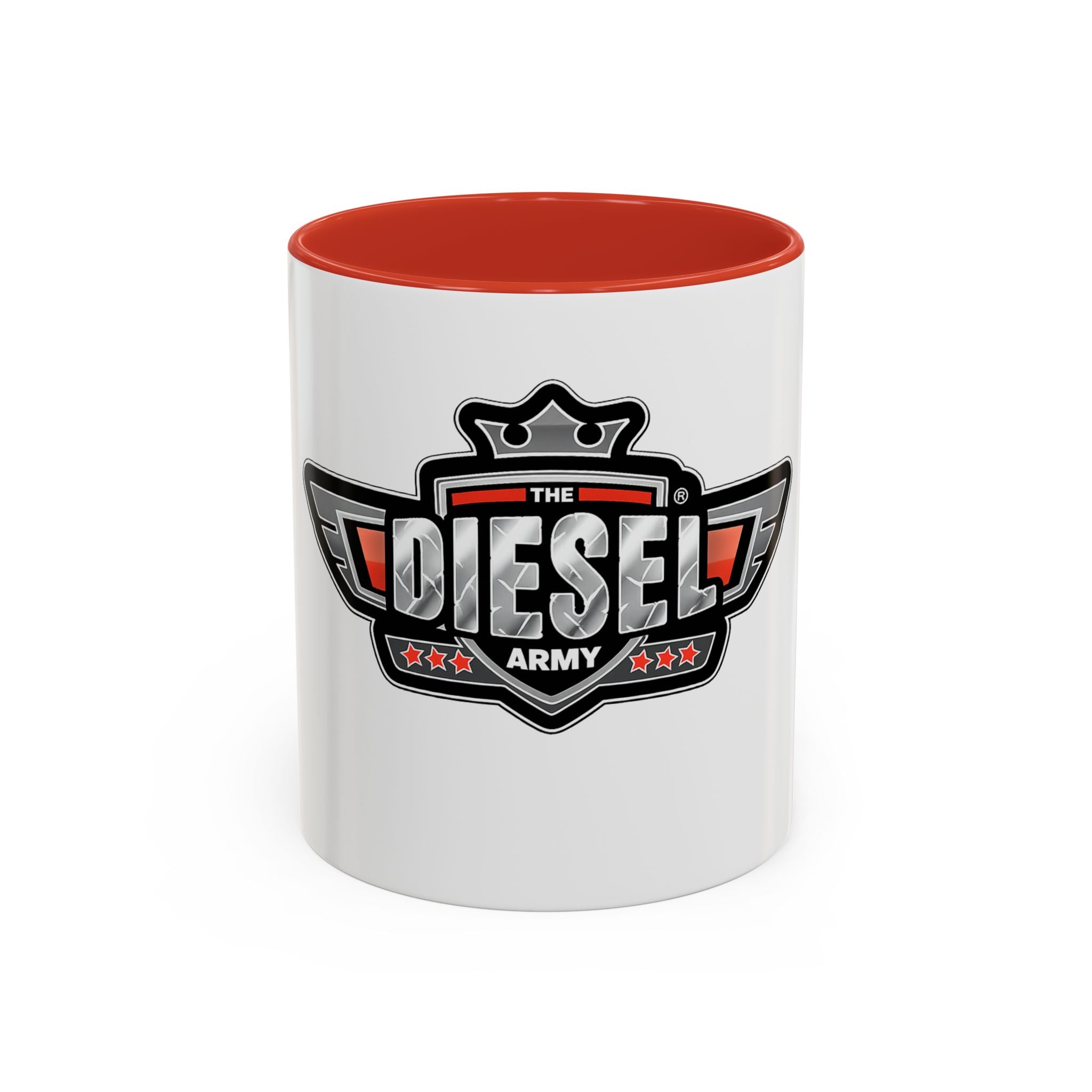 Diesel Army Accent Coffee Mug – 'The Diesel Army' Logo 11/15oz