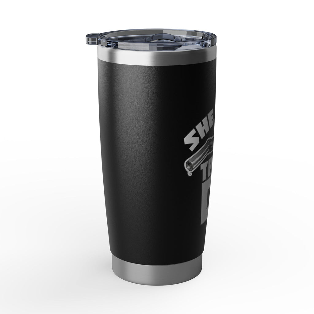 She Likes The D  Tumbler — 20oz Insulated Travel Cup