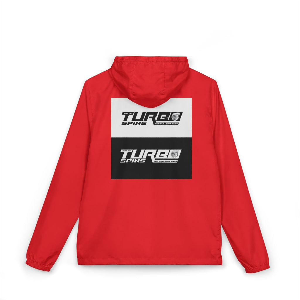 Windbreaker Jacket — Turbo Lightweight Hooded Windbreaker