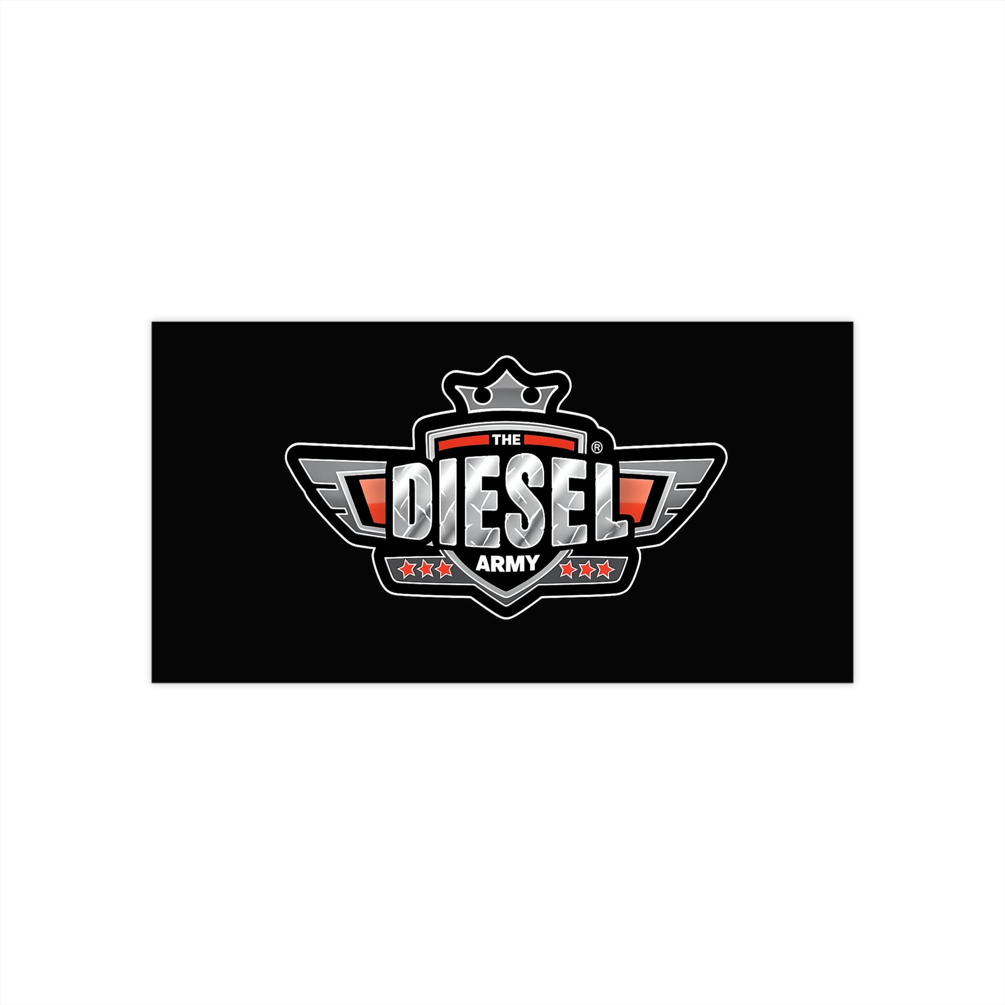 Bumper Sticker — The Diesel Army Logo Sticker (Automotive Enthusiast)