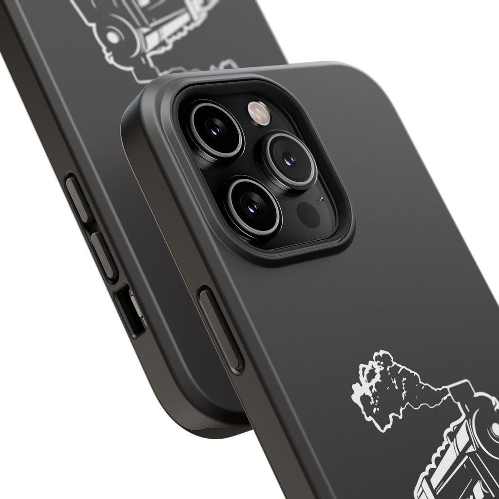 Train Graphic Phone Case — “Goin' Loco!” Impact-Resistant Protective Case