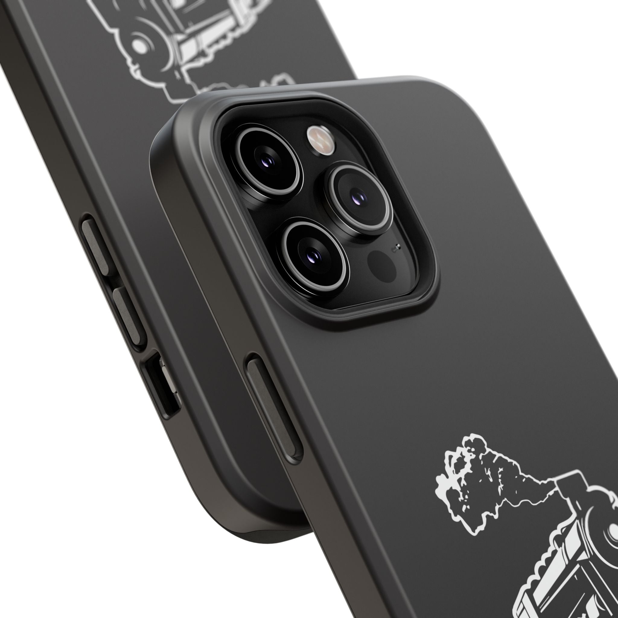 Train Graphic Phone Case — “Goin' Loco!” Impact-Resistant Protective Case