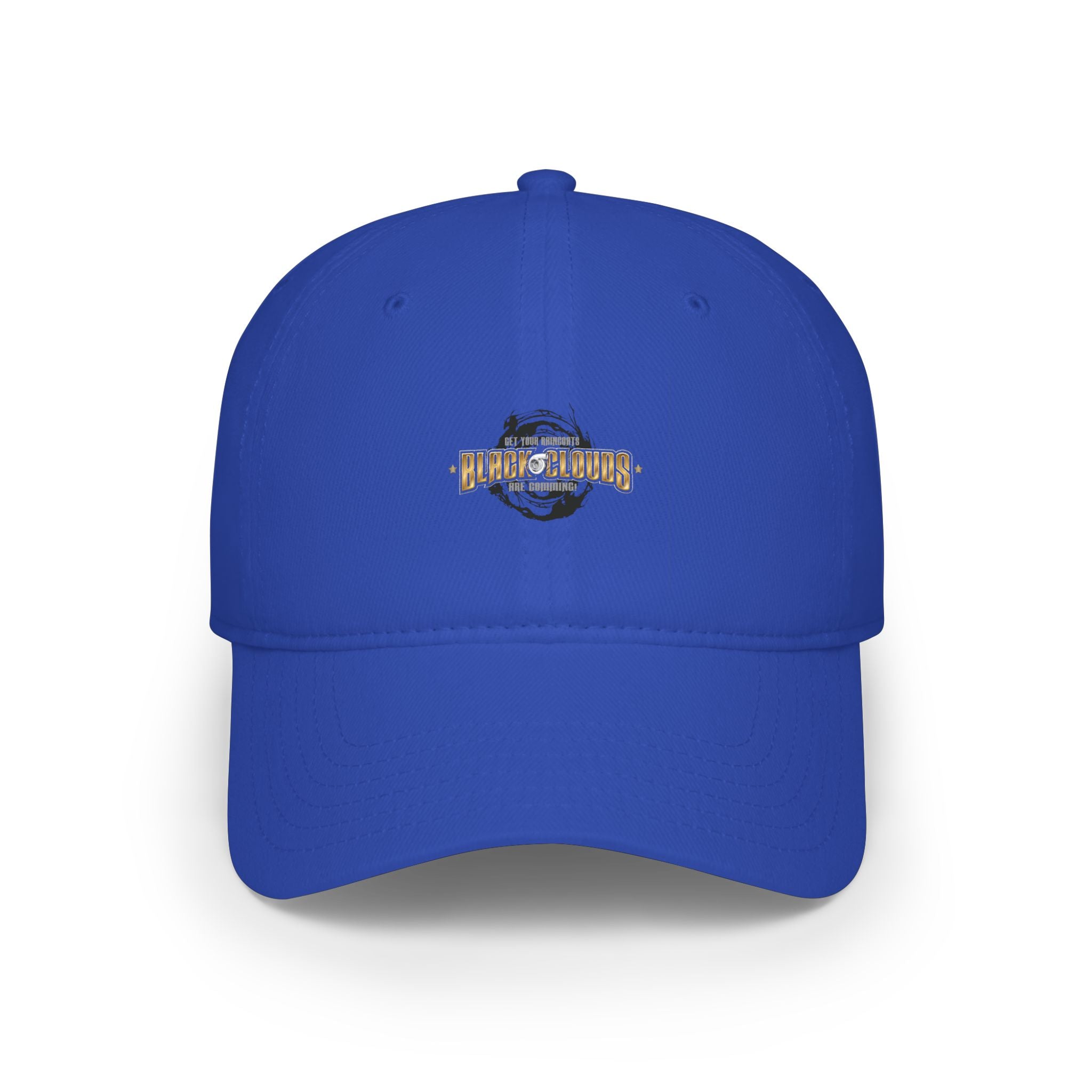 Low Profile Baseball Cap — 'Ride or Die' Vintage Motorcycle Logo