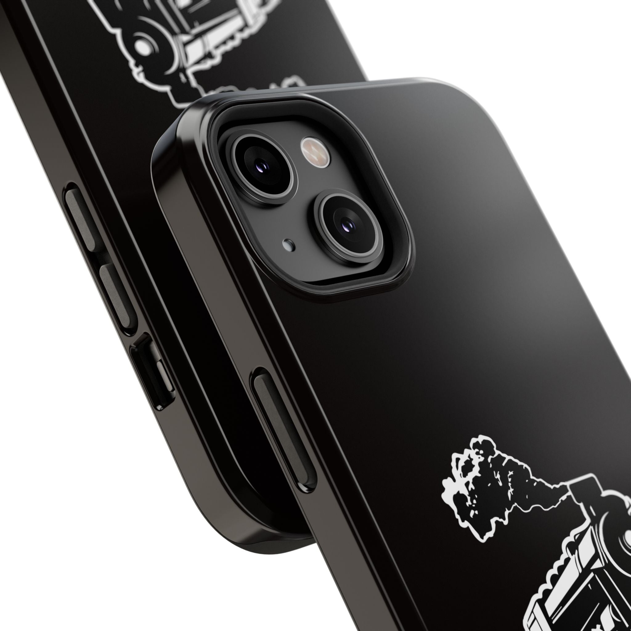Train Graphic Phone Case — “Goin' Loco!” Impact-Resistant Protective Case