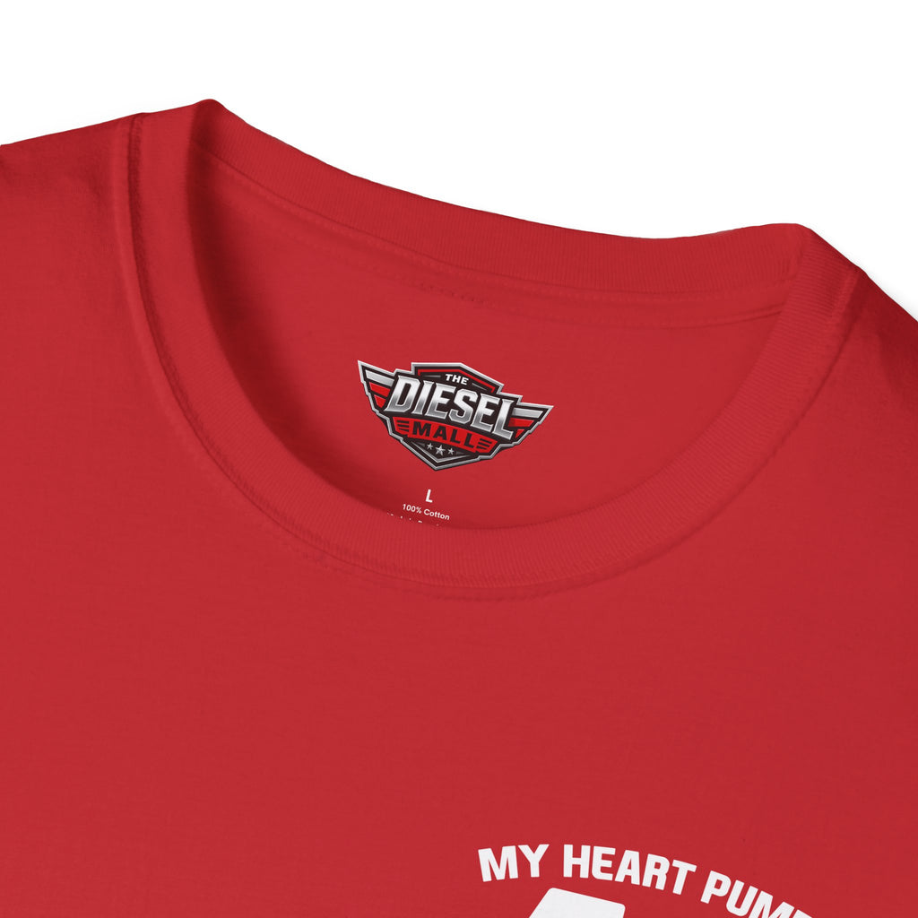 My Heart Pumps 40 Octane T-Shirt — Racing Enthusiast 40th Birthday Tee