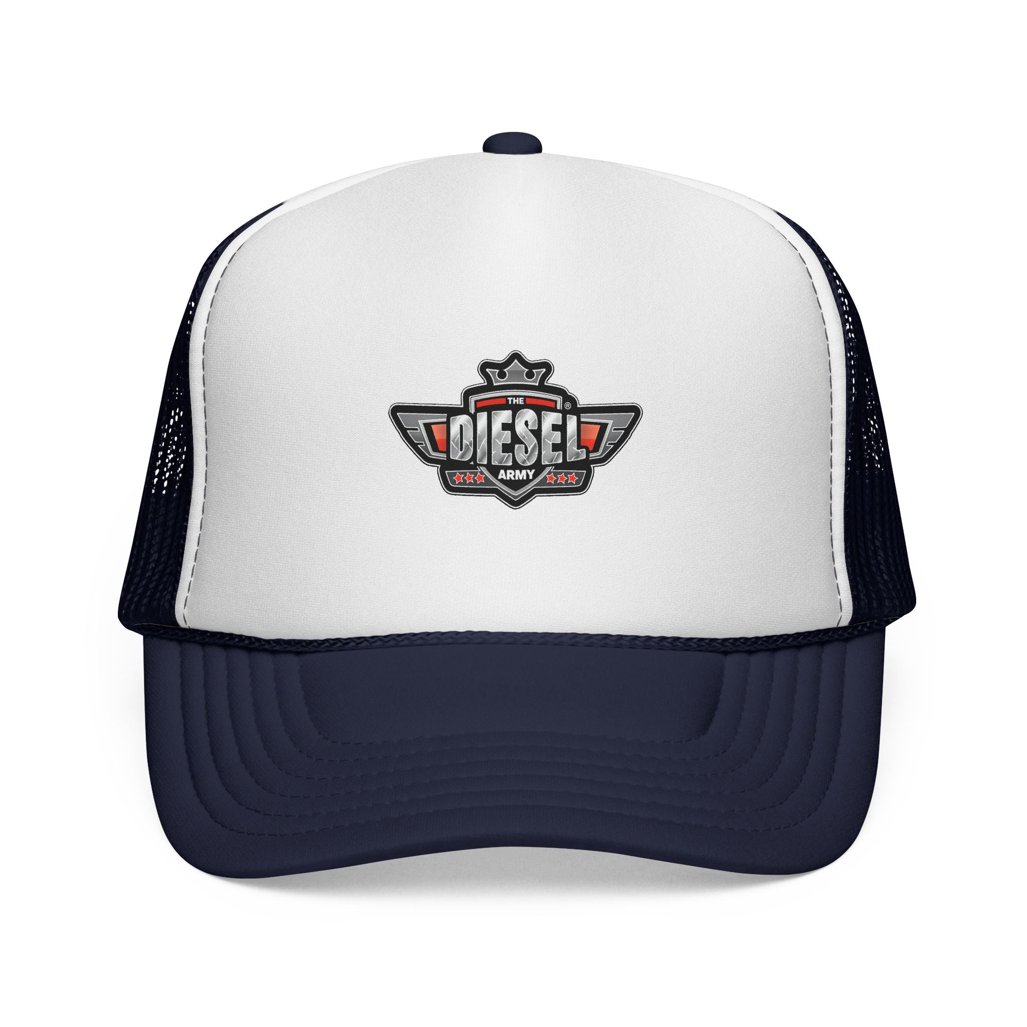 Diesel Badge Trucker Cap – Vintage Automotive Logo Snapback