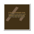 I'd Rather Be Muddin' Magnet — Off‑Road Truck Tire Track Fridge Magnet
