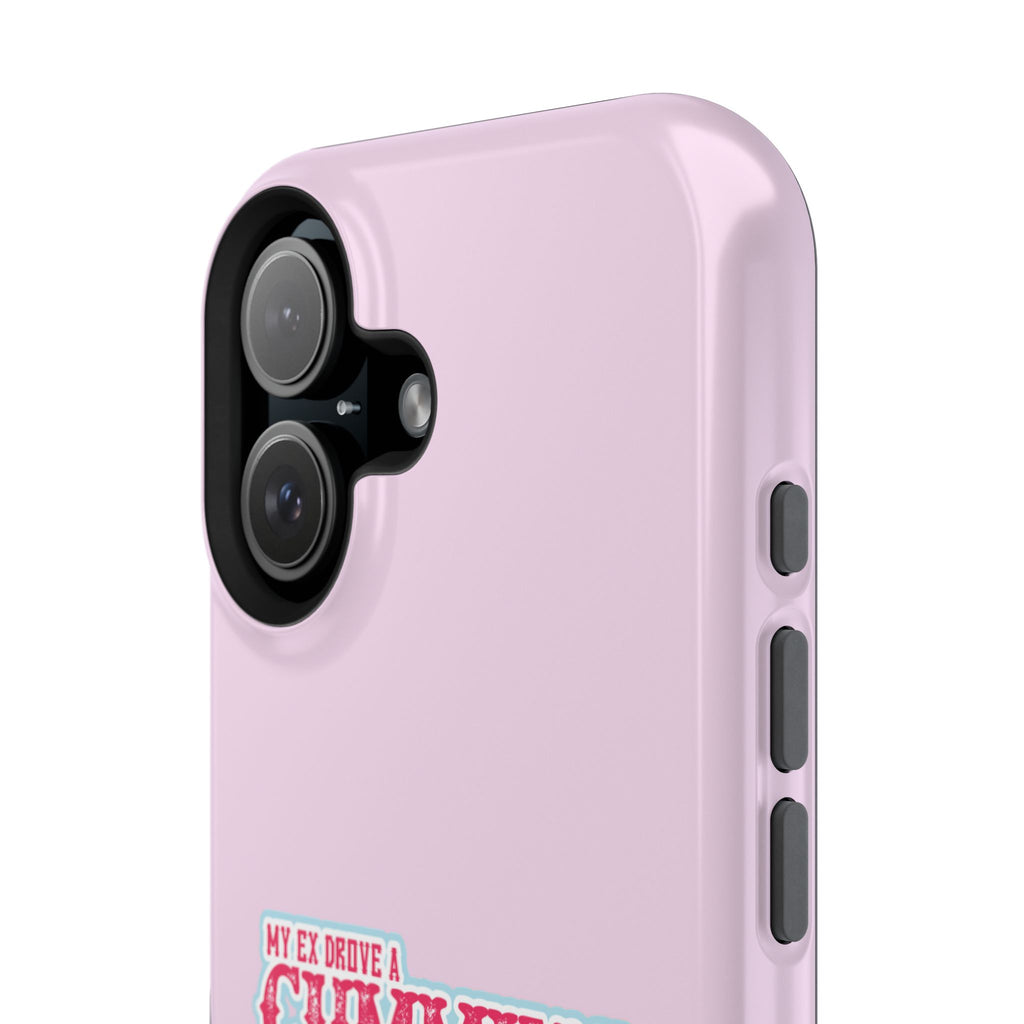 Impact-Resistant Phone Case — "My Ex Drove a Cummins" Pink Protective Cover