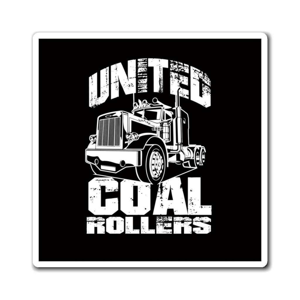 United Coal Rollers Truck Magnet — Truck Refrigerator Decal
