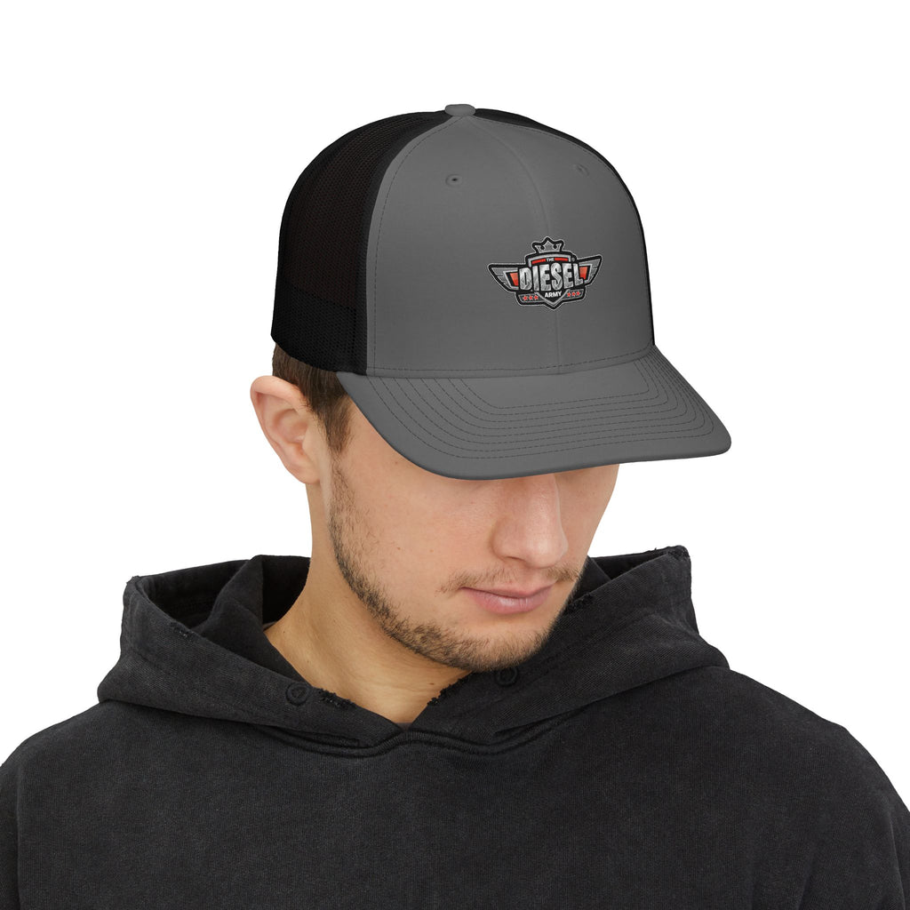 Diesel Engine Logo Snapback Trucker Cap