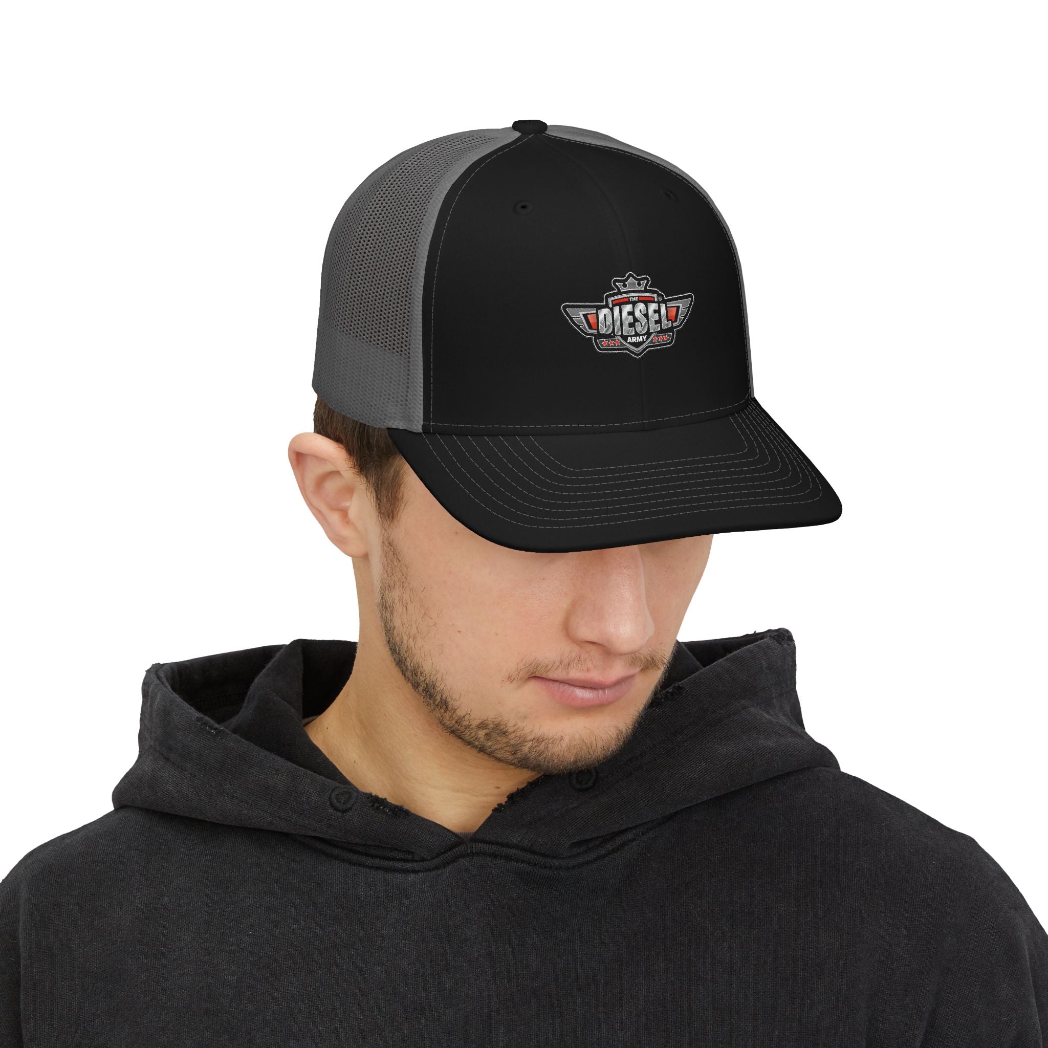 Diesel Engine Logo Snapback Trucker Cap
