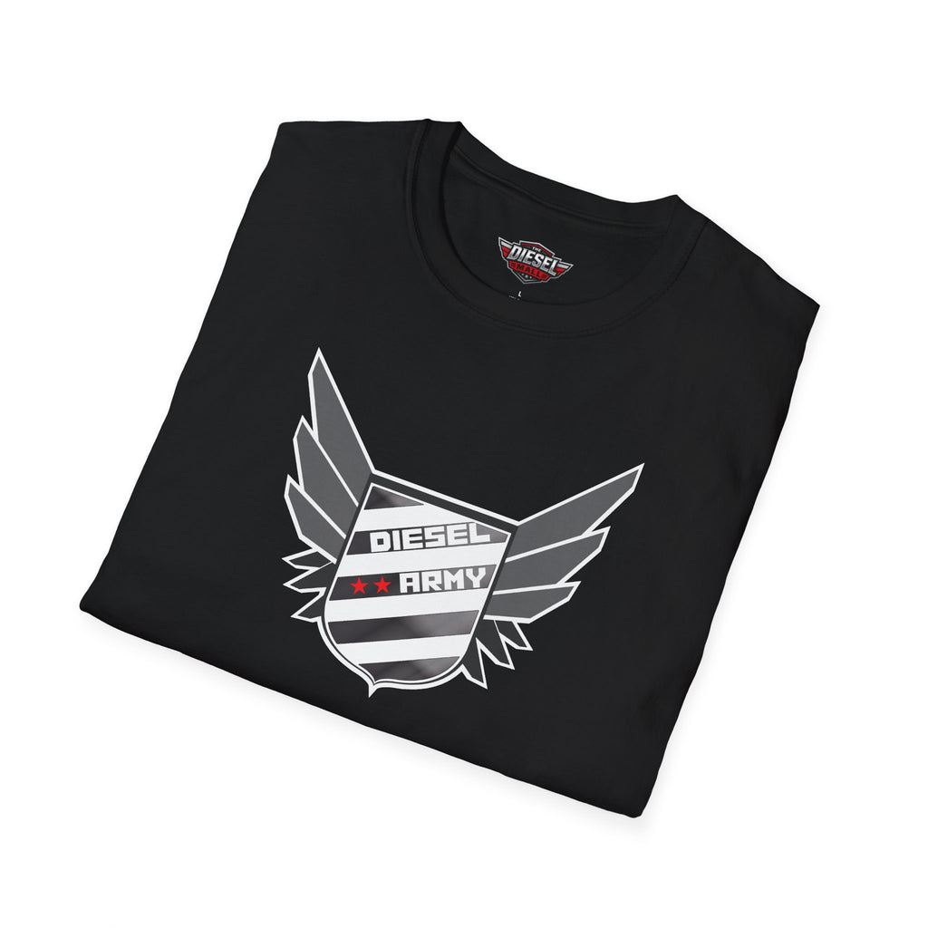 Diesel Rally Shield T-Shirt — Vintage Racing Crest Tee