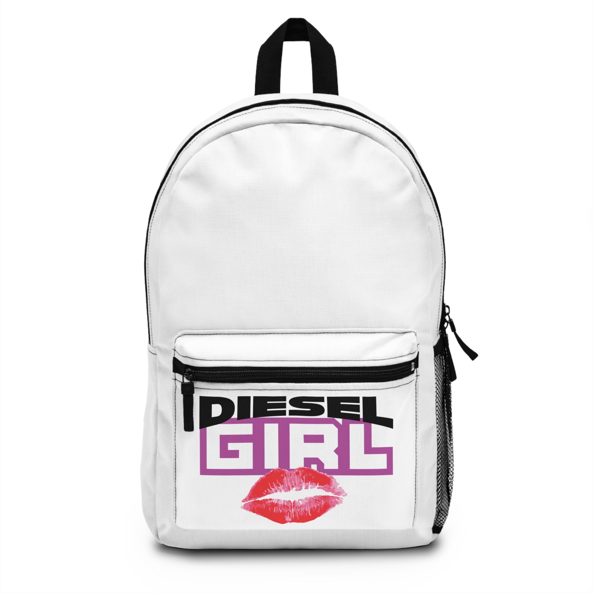 Backpack — "Diesel Girl" Kiss Graphic Backpack