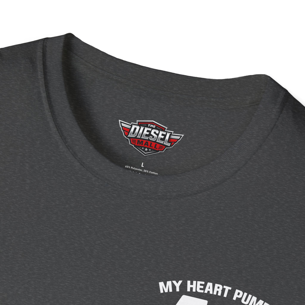 My Heart Pumps 40 Octane T-Shirt — Racing Enthusiast 40th Birthday Tee