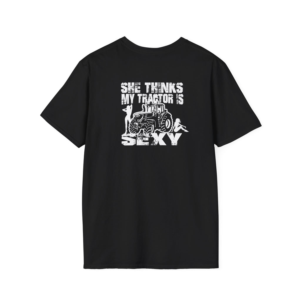 'She Thinks My Tractor Is Sexy' Graphic T‑Shirt