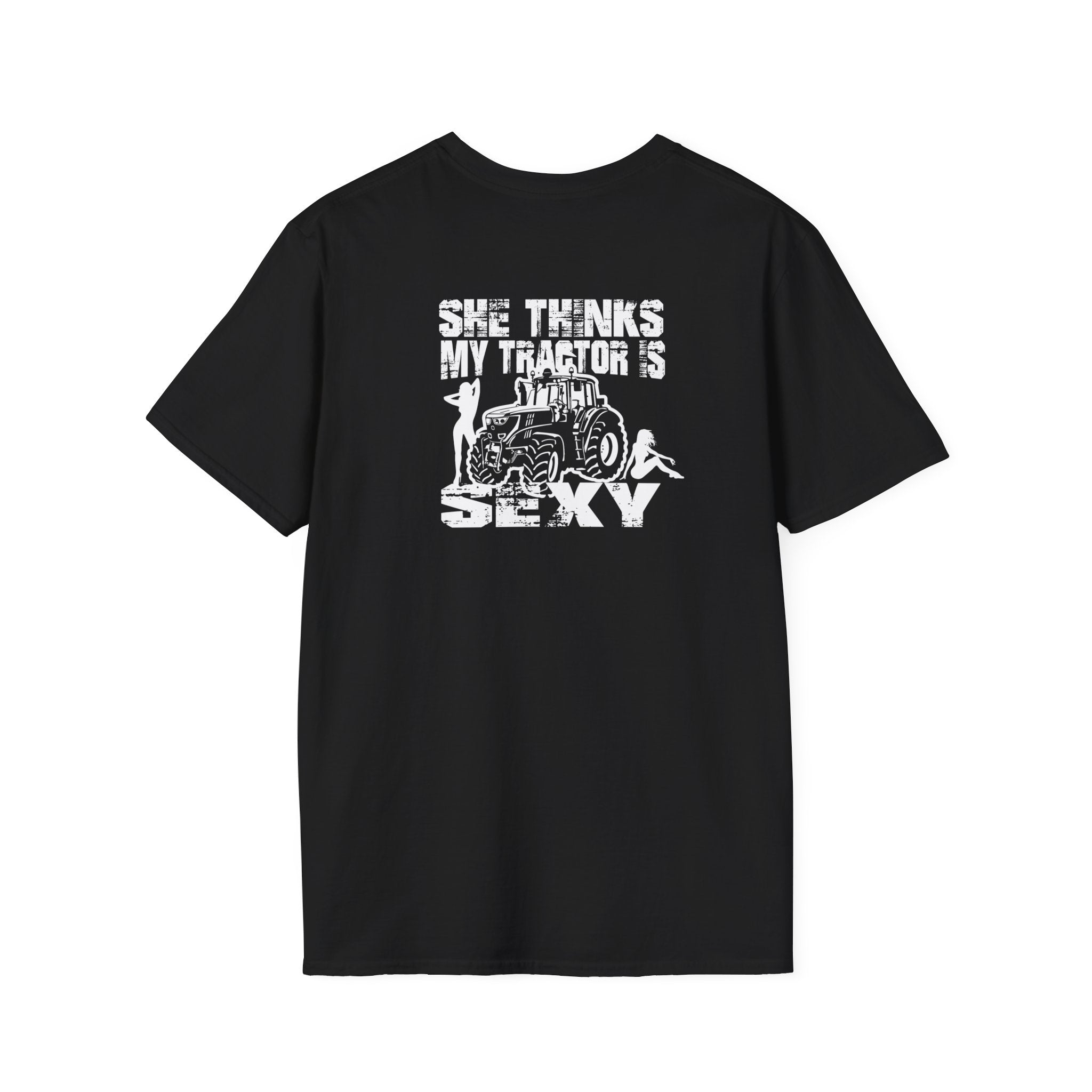 'She Thinks My Tractor Is Sexy' Graphic T‑Shirt