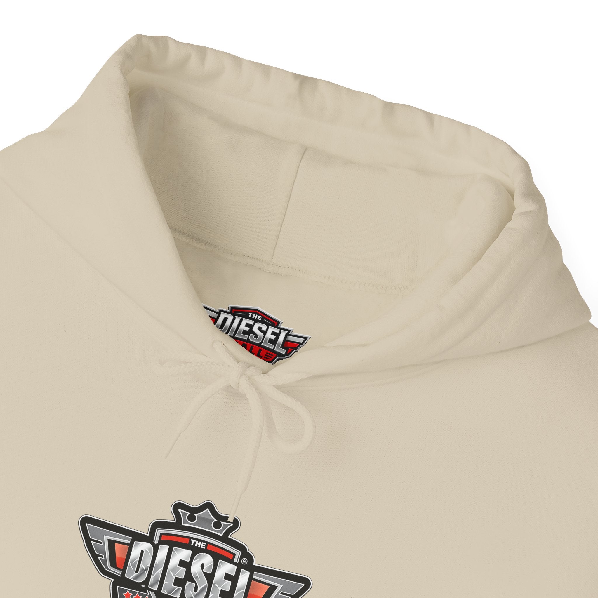 Diesel Logo Hoodie — Retro Motor Emblem Pullover