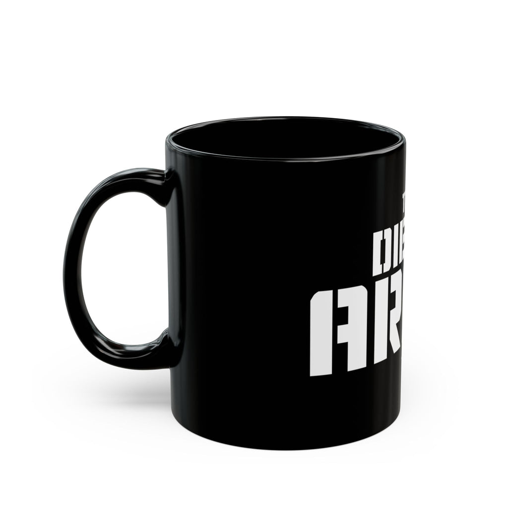 The Diesel Army Black Coffee Mug –  11oz/15oz Ceramic
