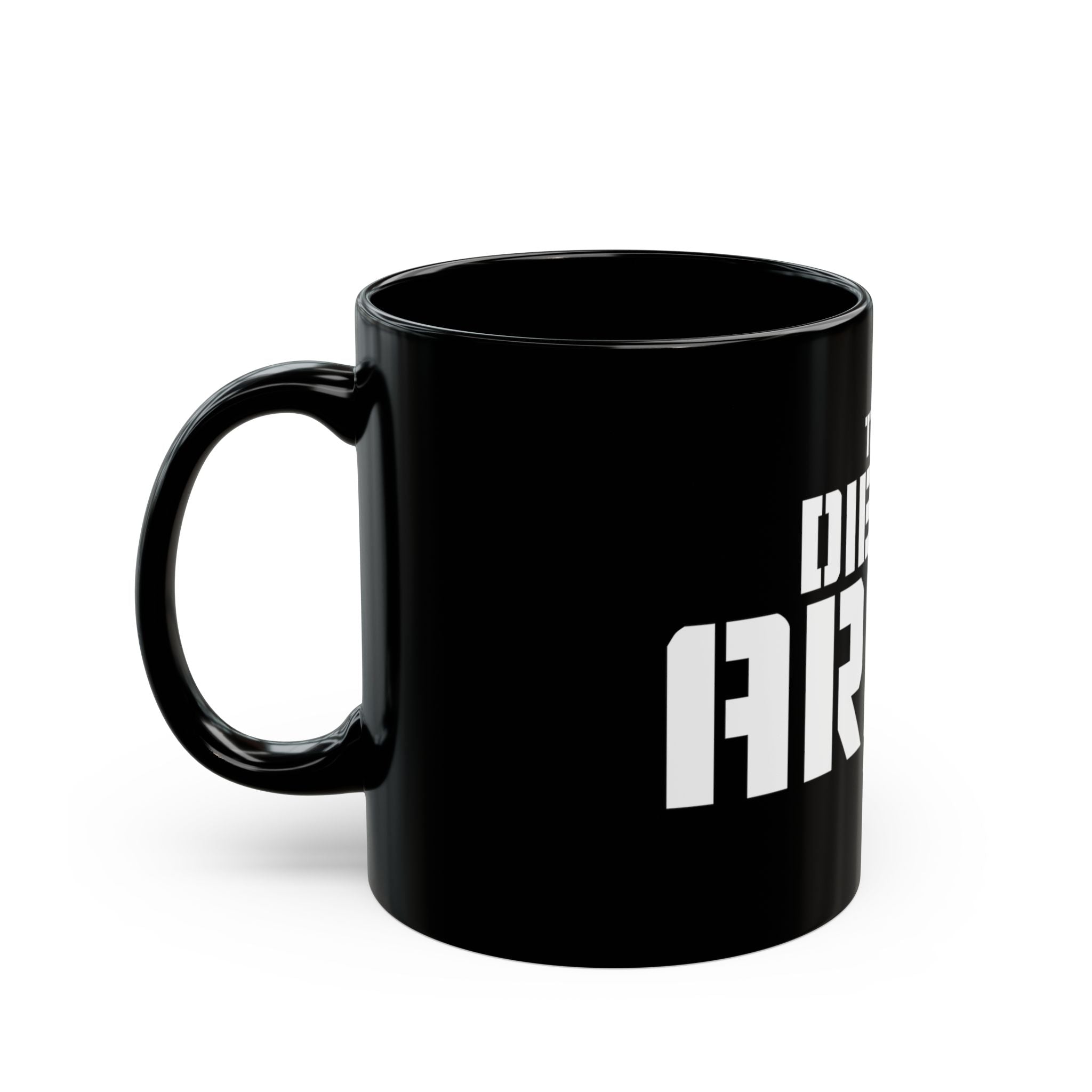 The Diesel Army Black Coffee Mug –  11oz/15oz Ceramic