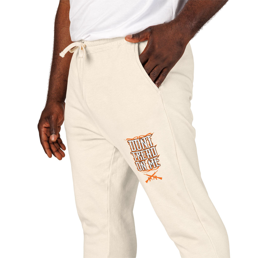 Fleece Sweatpants — 'Don't Be A Jerk' Pocket Graphic Joggers