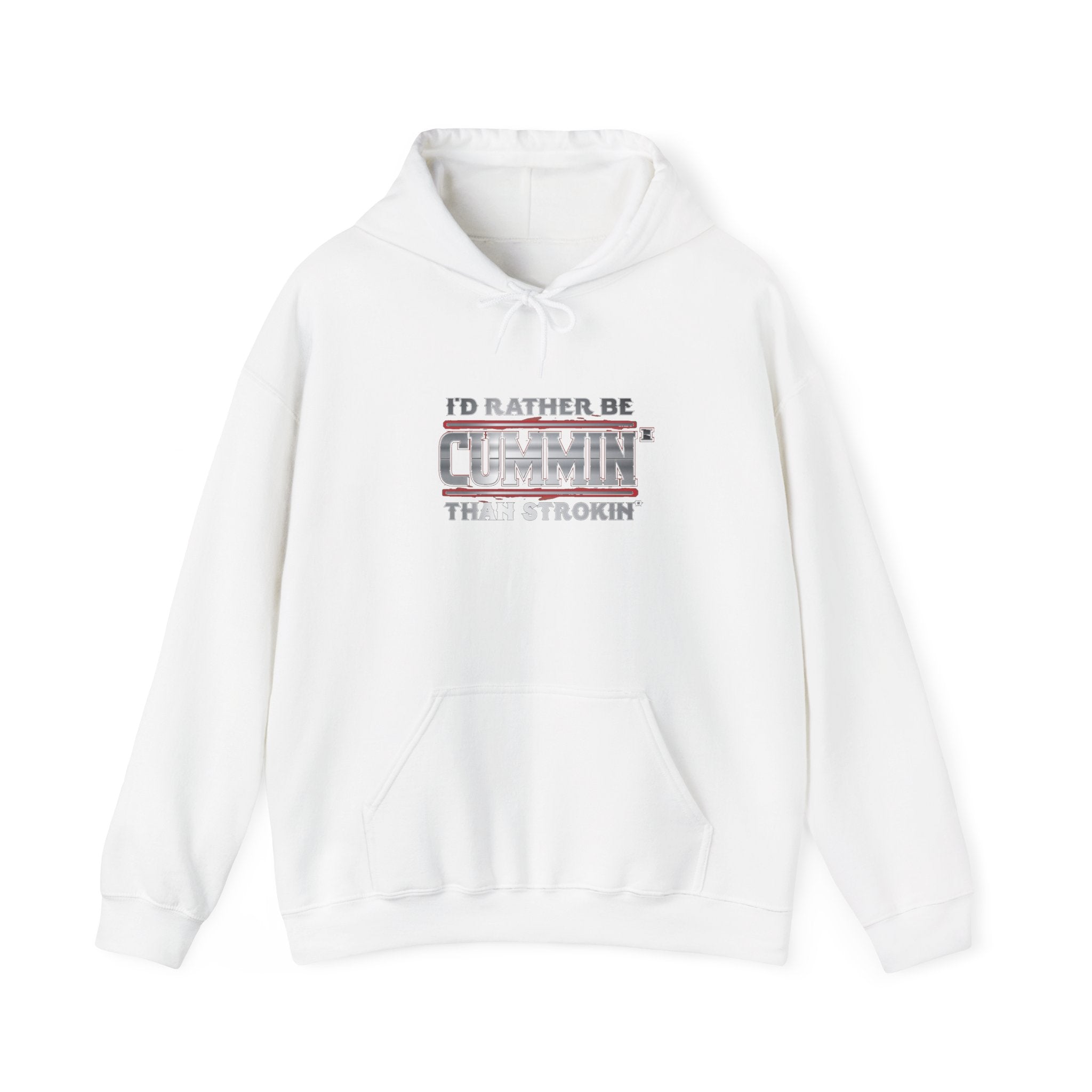 I'd Rather Be Cummin' Trucker Hoodie — Funny Trucker/Camper Pullover