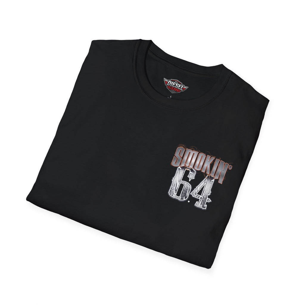 Smokin' 64 Graphic T-Shirt — Retro Rustic Logo Tee