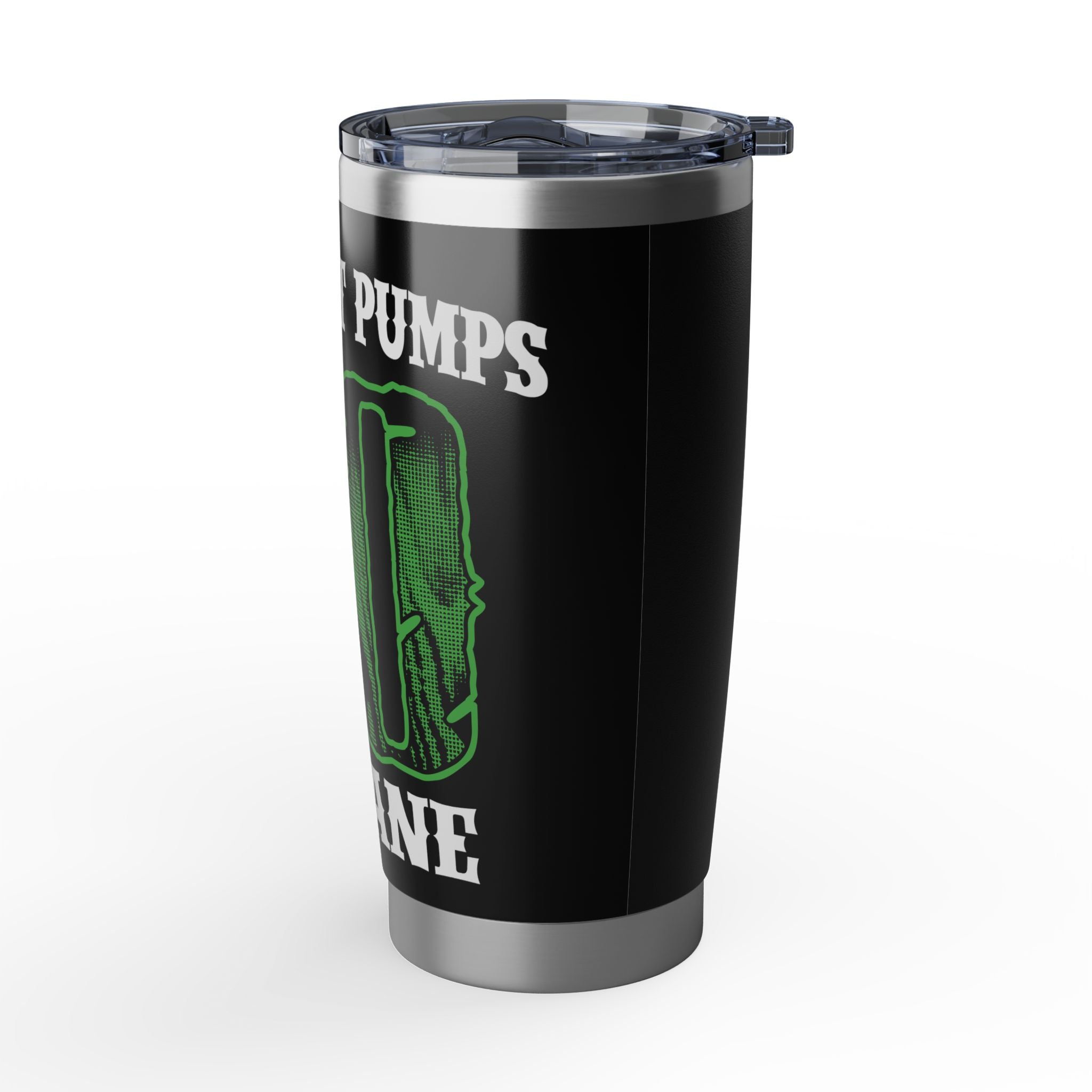 Tumbler — "My Heart Pumps 87 Octane" Insulated 20oz Travel Tumbler