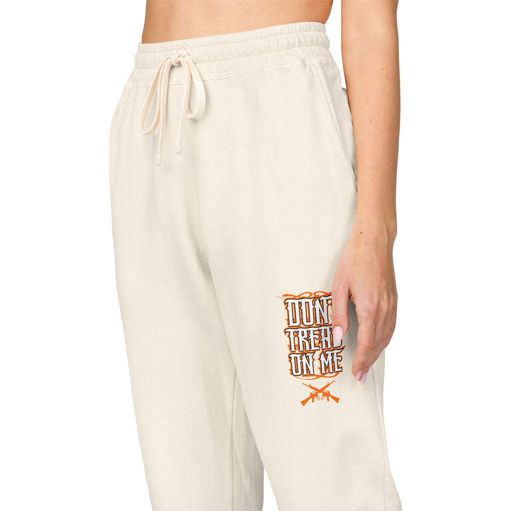 Fleece Sweatpants — 'Don't Be A Jerk' Pocket Graphic Joggers