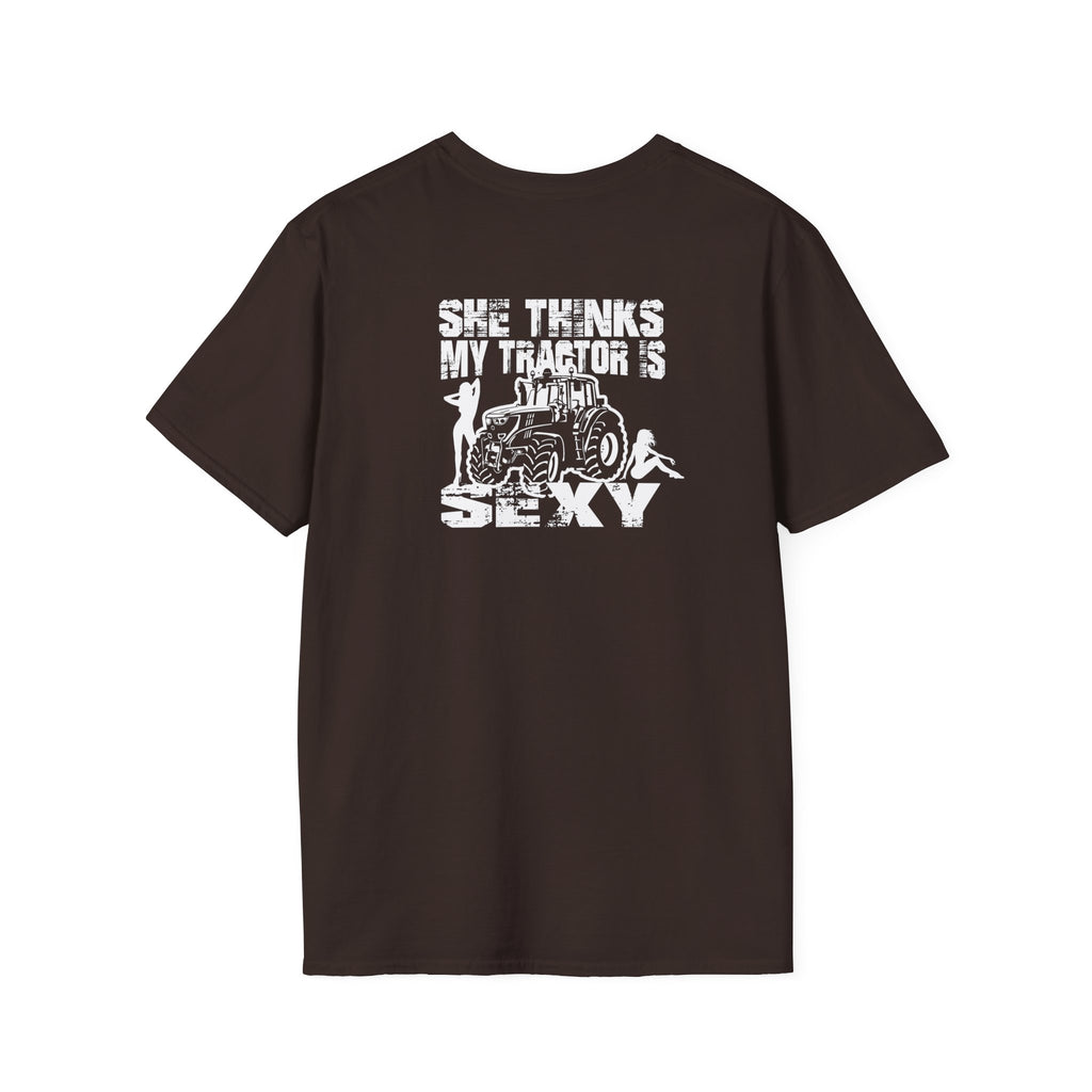 'She Thinks My Tractor Is Sexy' Graphic T‑Shirt