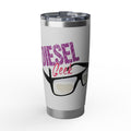 Diesel Geek 20oz Tumbler – Travel Mug with Glasses Graphic