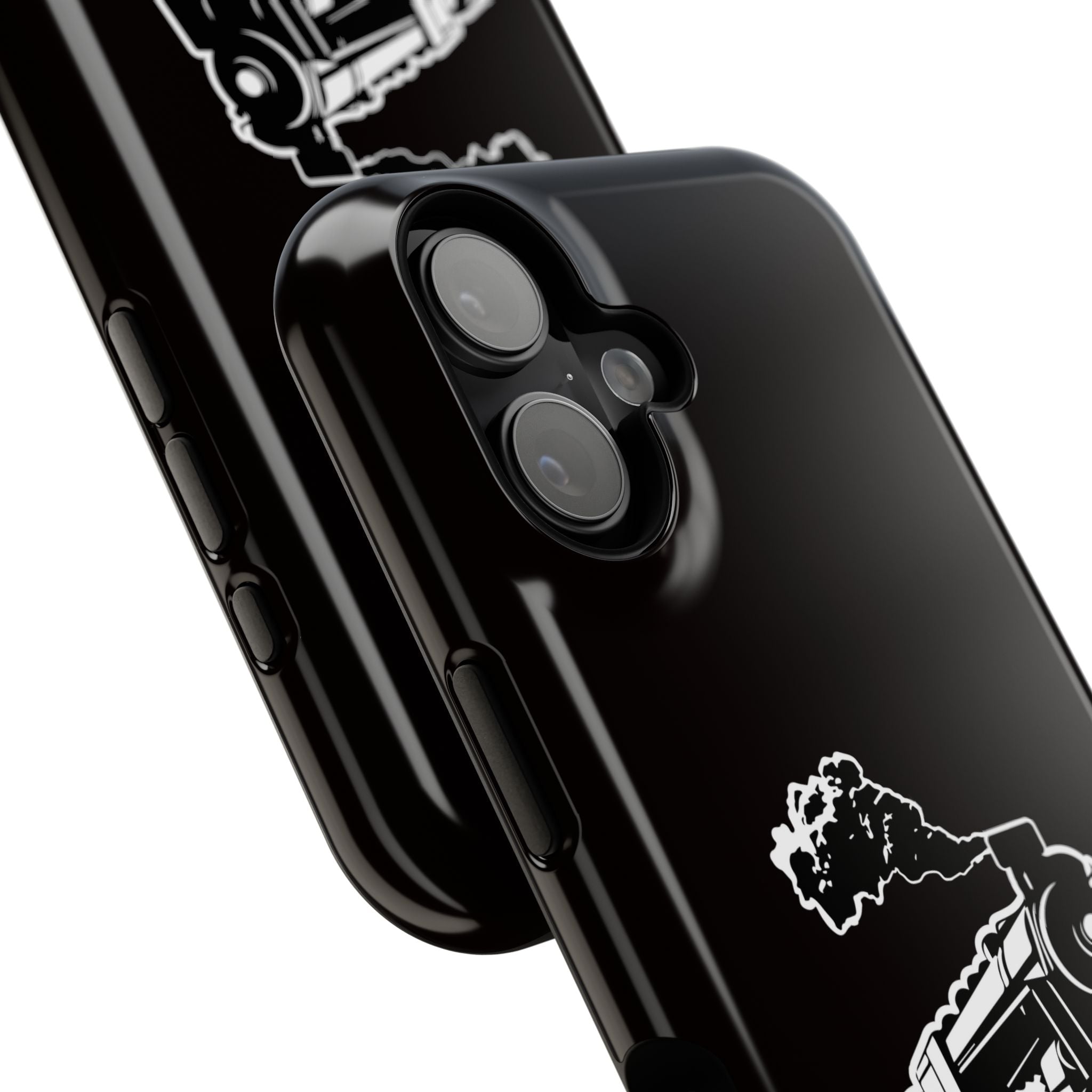 Train Graphic Phone Case — “Goin' Loco!” Impact-Resistant Protective Case