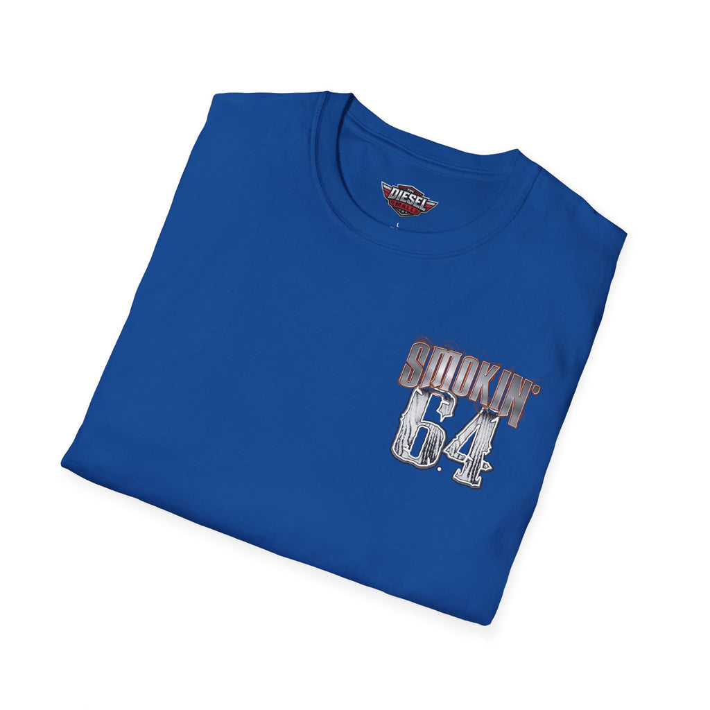 Smokin' 64 Graphic T-Shirt — Retro Rustic Logo Tee