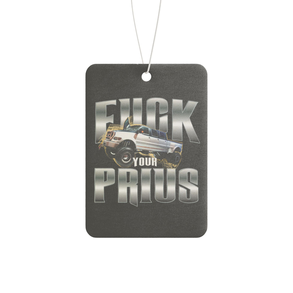 Car Air Freshener — 'F*** Your Prius' Retro Muscle Car Scent Tag