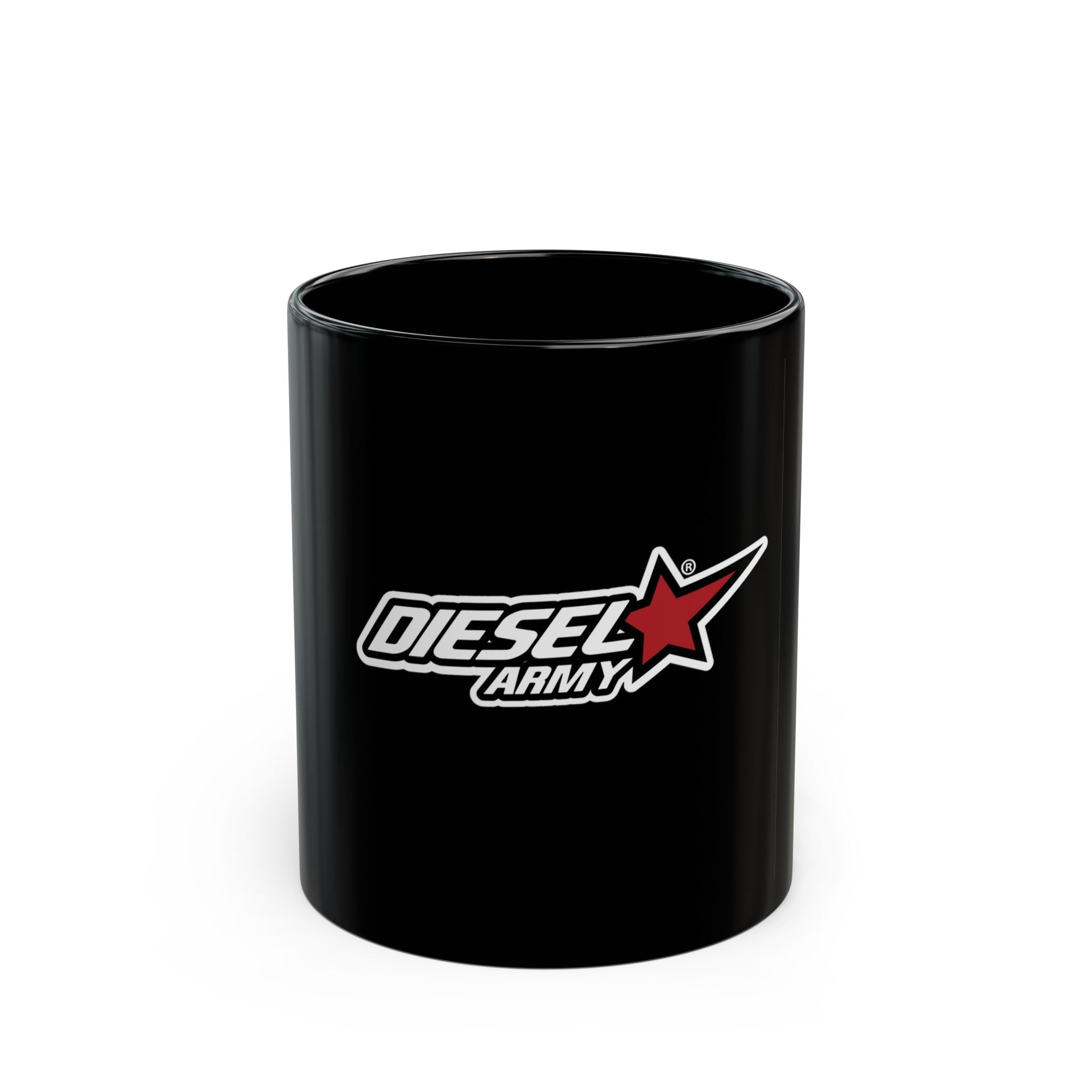 Diesel Army Black Coffee Mug — 11oz/15oz