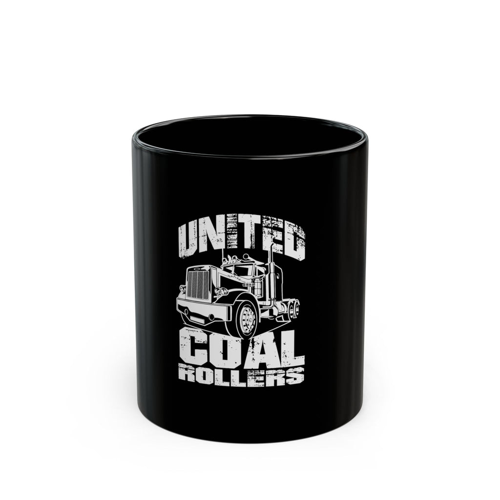 United Coal Rollers Truck Driver Black Coffee Mug – 11oz & 15oz