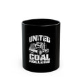 United Coal Rollers Truck Driver Black Coffee Mug – 11oz & 15oz