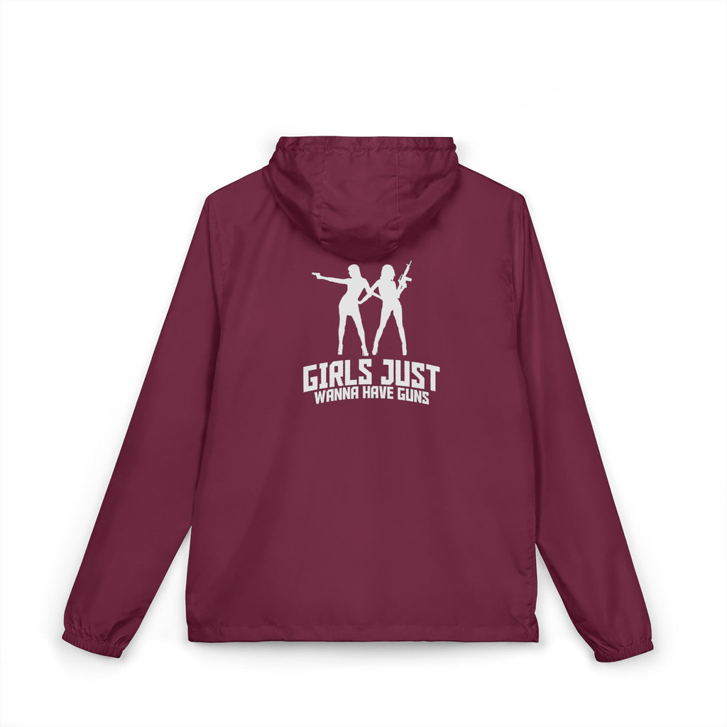 Girls Just Wanna Have Guns Windbreaker