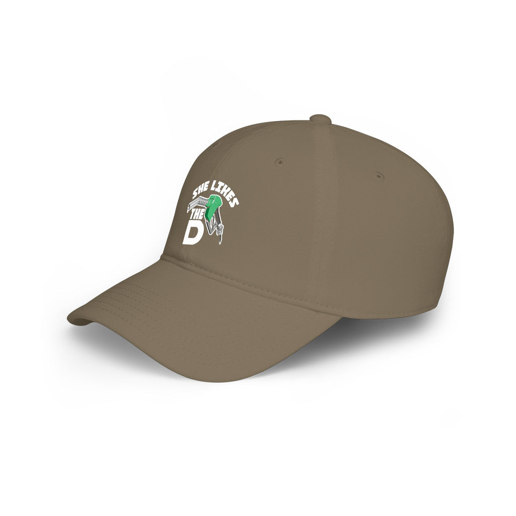 She Likes The D Fishing Hat – Low Profile Embroidered Cap