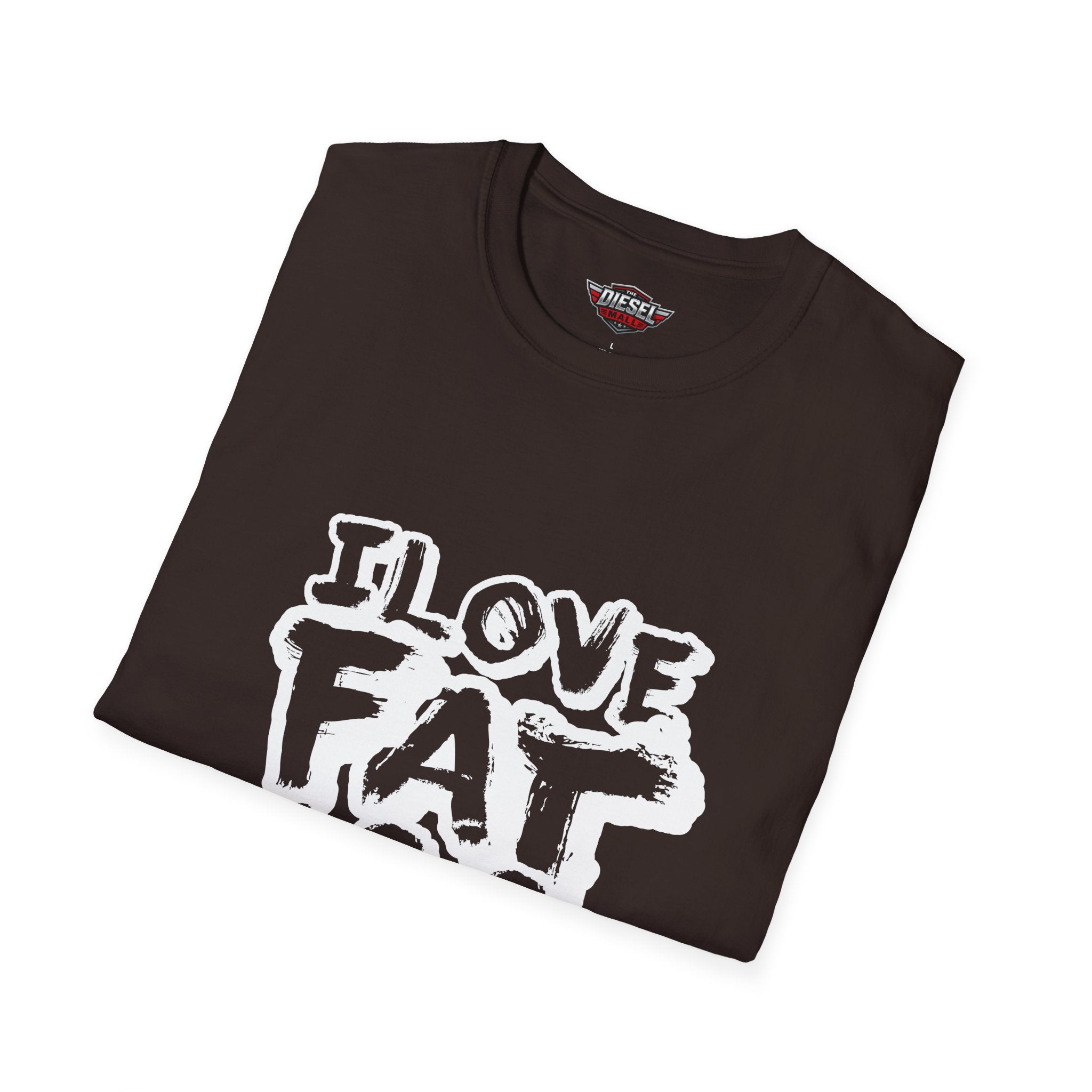 T-Shirt — "I Love Fat Ass Duallies" Graphic Tee