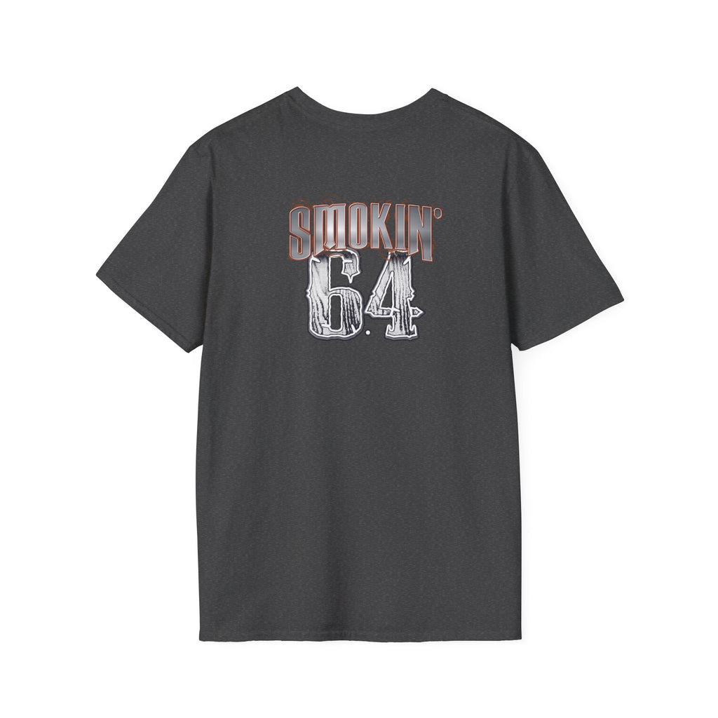 Smokin' 64 Graphic T-Shirt — Retro Rustic Logo Tee