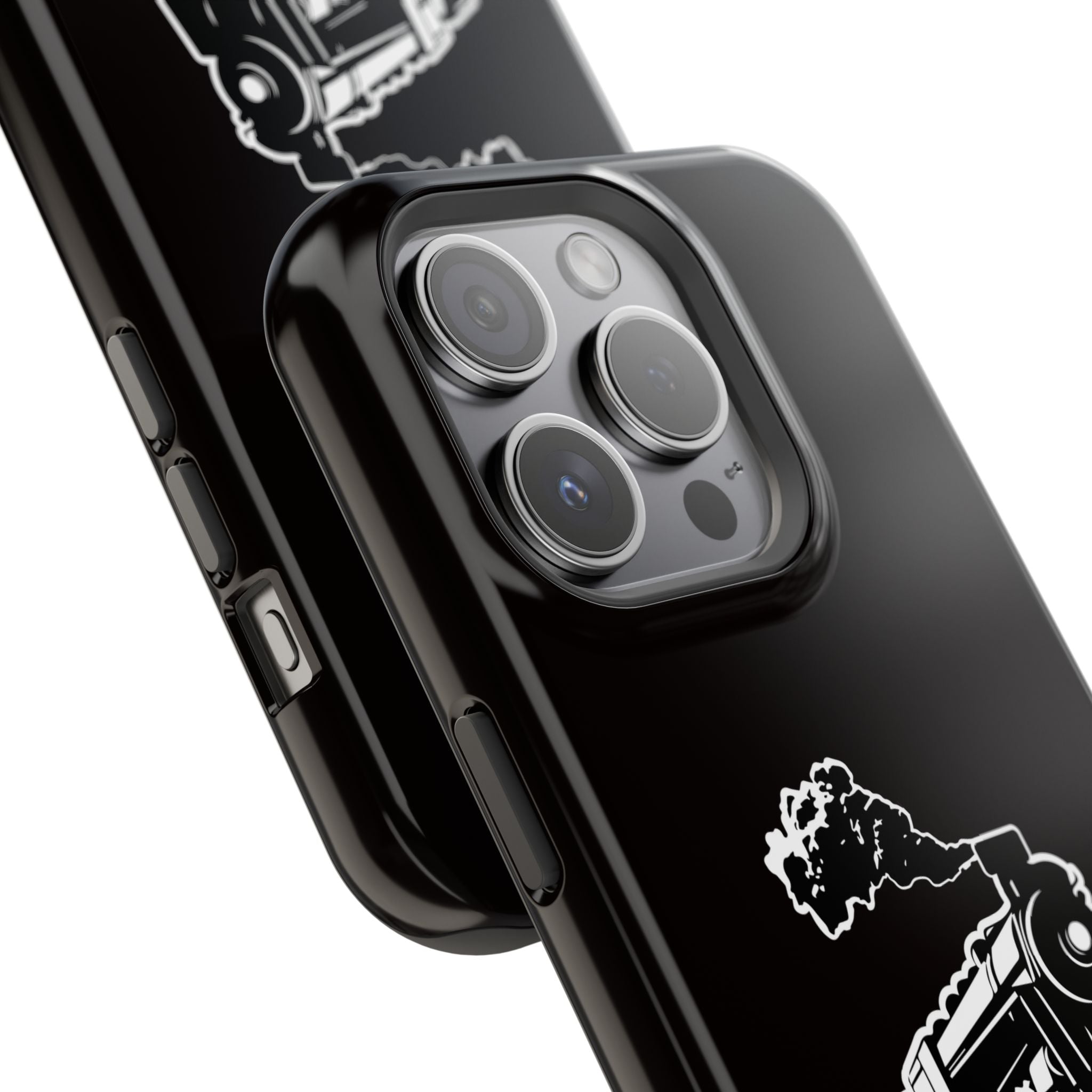 Train Graphic Phone Case — “Goin' Loco!” Impact-Resistant Protective Case