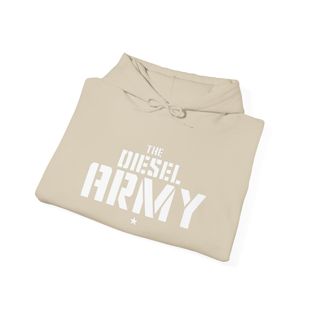 Diesel Army Hoodie — "The Diesel Army" Graphic Pullover for Truck & Diesel Fans