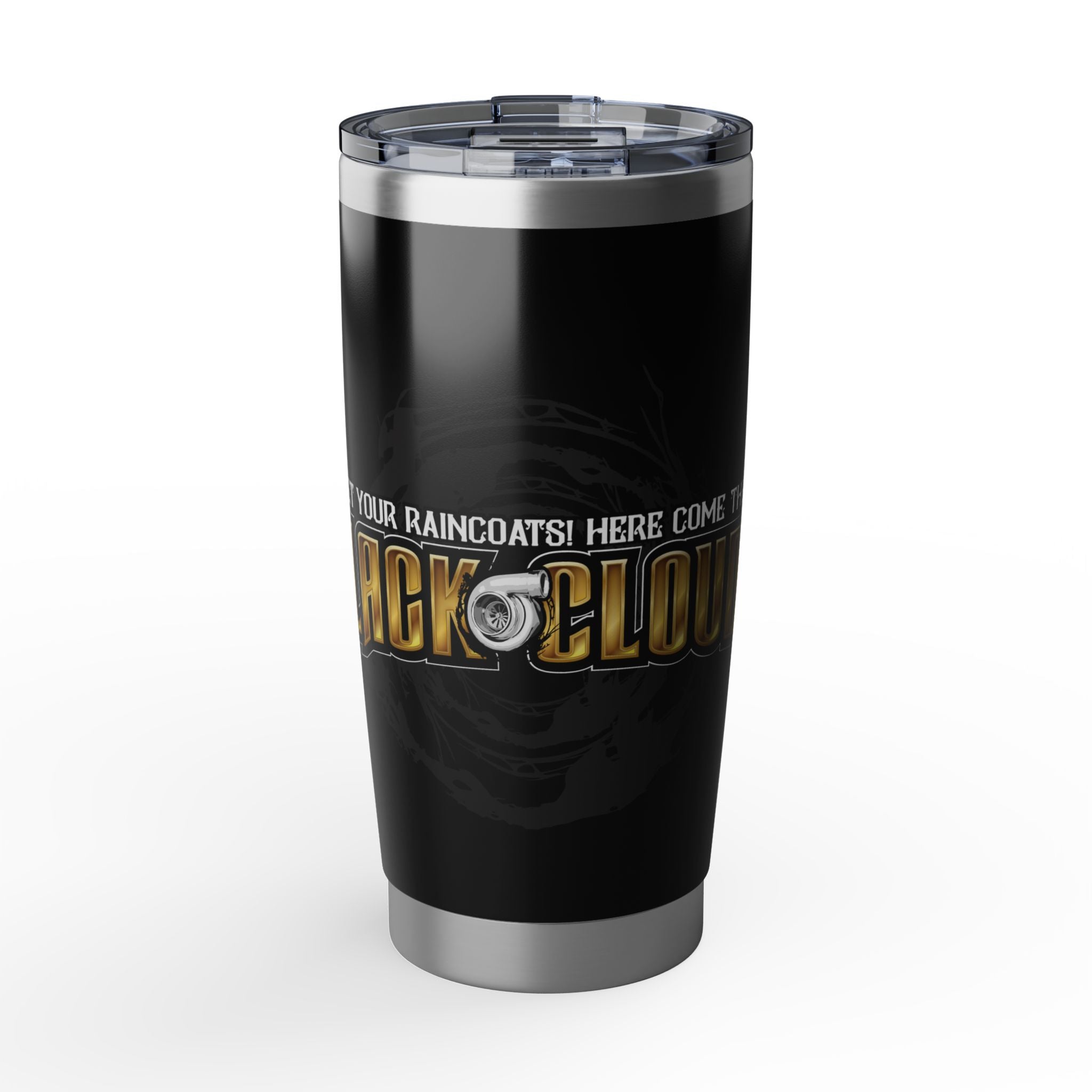 20oz Tumbler — Black Cloud Logo Insulated Travel Cup