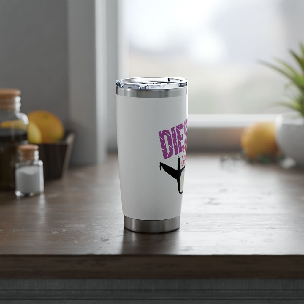 Diesel Geek 20oz Tumbler – Travel Mug with Glasses Graphic