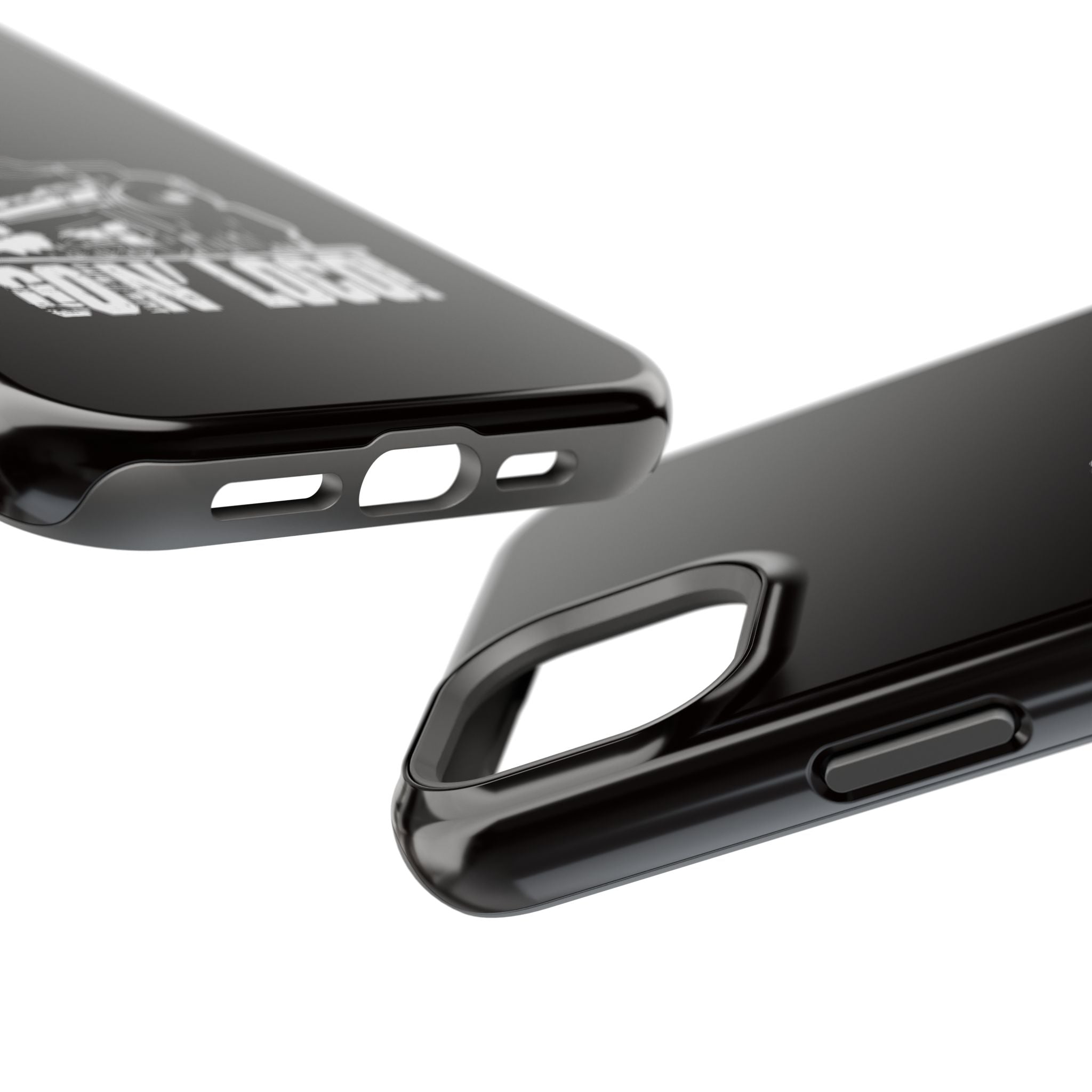 Train Graphic Phone Case — “Goin' Loco!” Impact-Resistant Protective Case