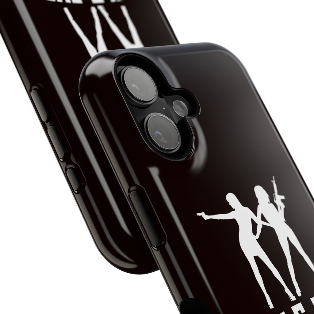 Phone Case — "Girls Just Wanna Have Guns" Impact-Resistant Protective Case